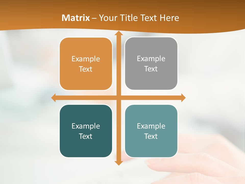 Mobile Female Talking PowerPoint Template