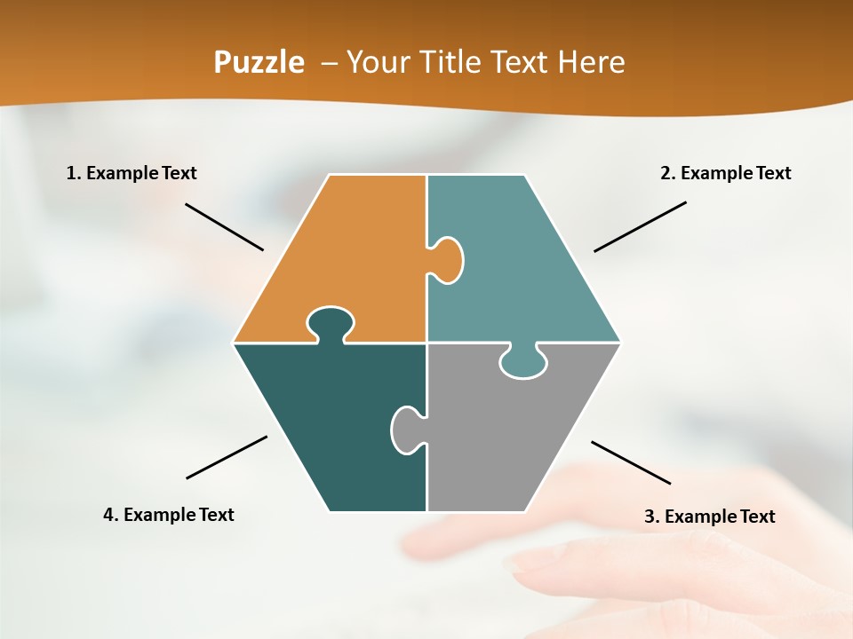 Mobile Female Talking PowerPoint Template