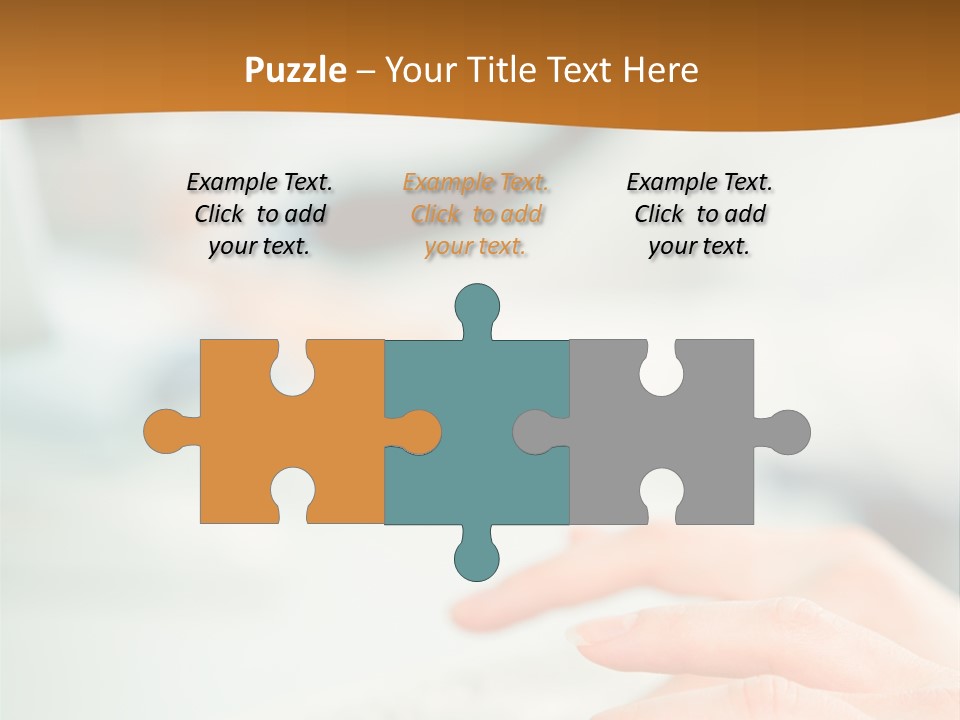 Mobile Female Talking PowerPoint Template