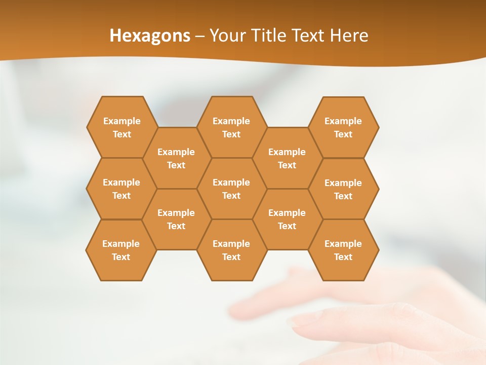 Mobile Female Talking PowerPoint Template