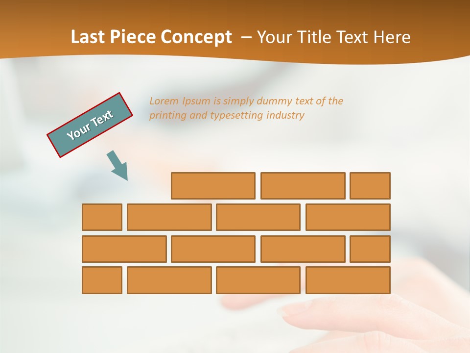 Mobile Female Talking PowerPoint Template