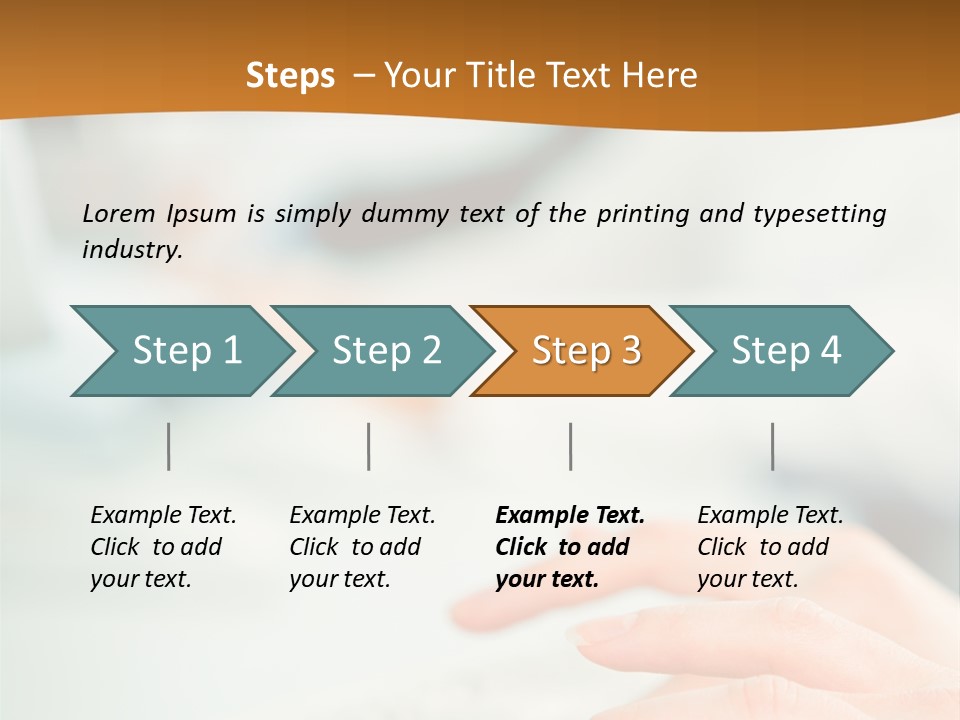 Mobile Female Talking PowerPoint Template