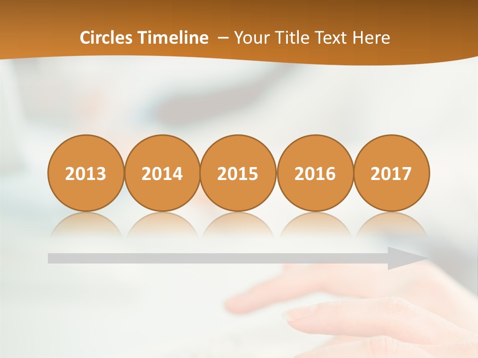 Mobile Female Talking PowerPoint Template