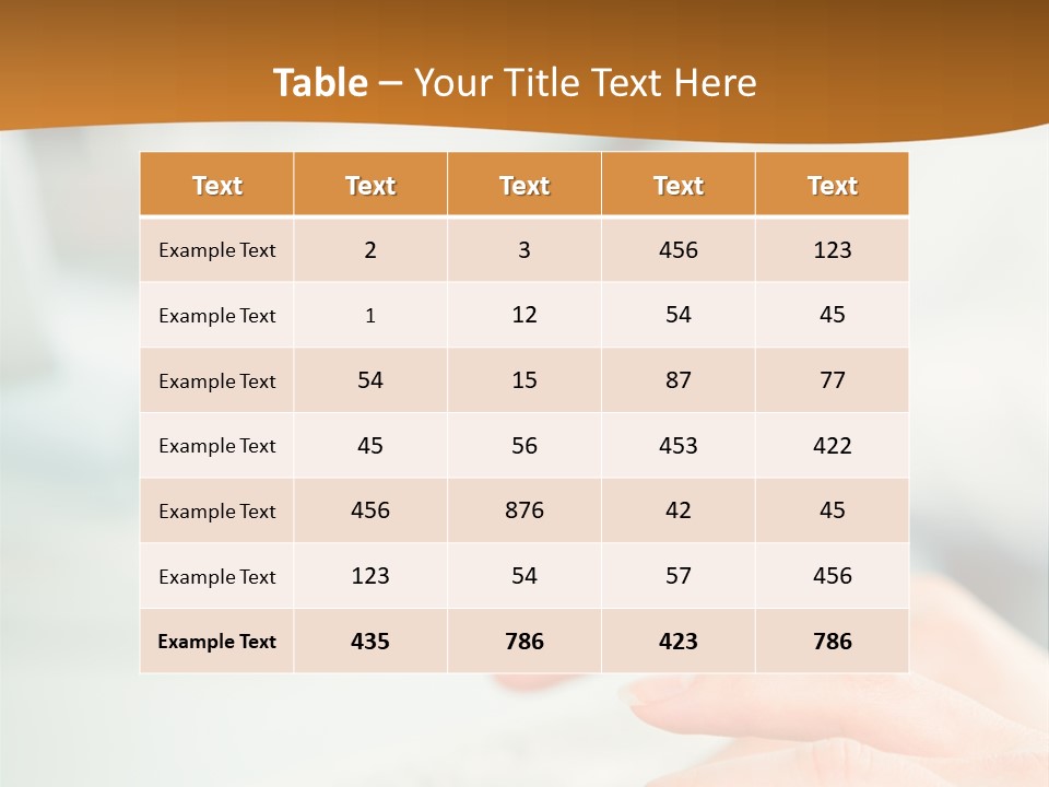 Mobile Female Talking PowerPoint Template