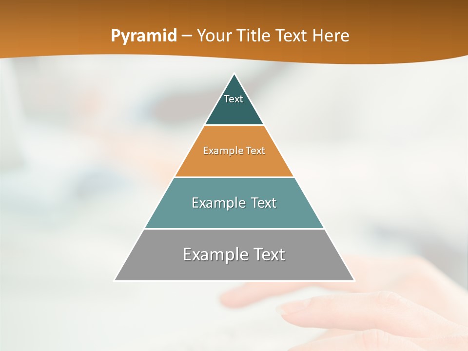 Mobile Female Talking PowerPoint Template