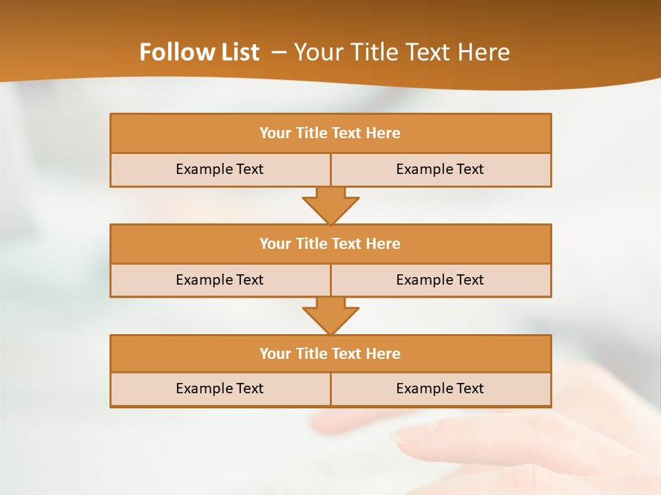 Mobile Female Talking PowerPoint Template