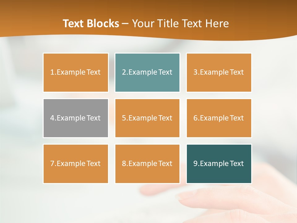 Mobile Female Talking PowerPoint Template