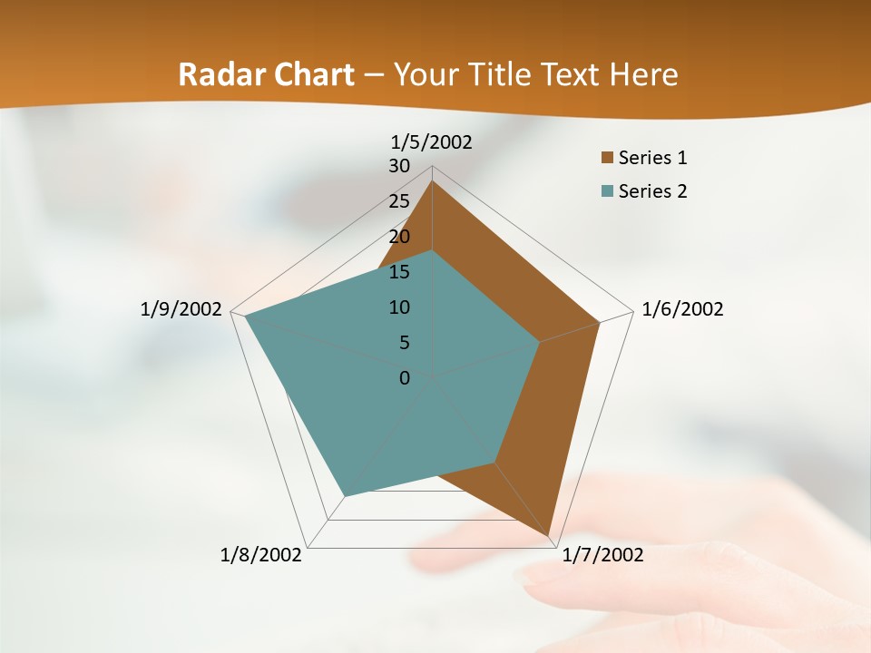 Mobile Female Talking PowerPoint Template