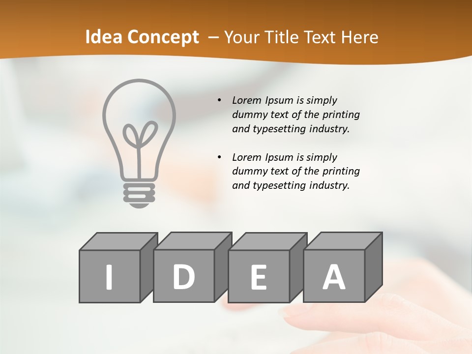 Mobile Female Talking PowerPoint Template