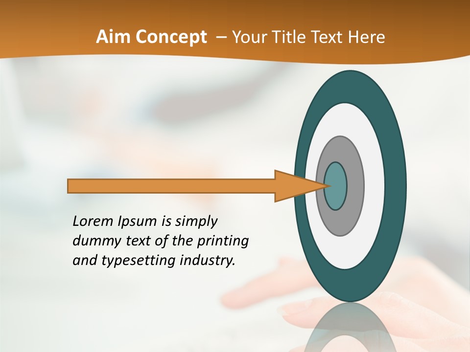 Mobile Female Talking PowerPoint Template