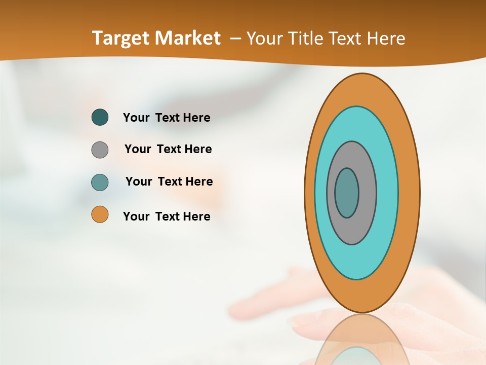 Mobile Female Talking PowerPoint Template