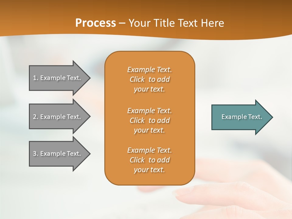 Mobile Female Talking PowerPoint Template