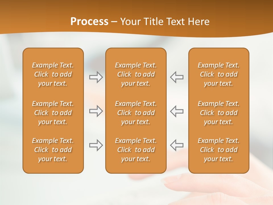Mobile Female Talking PowerPoint Template