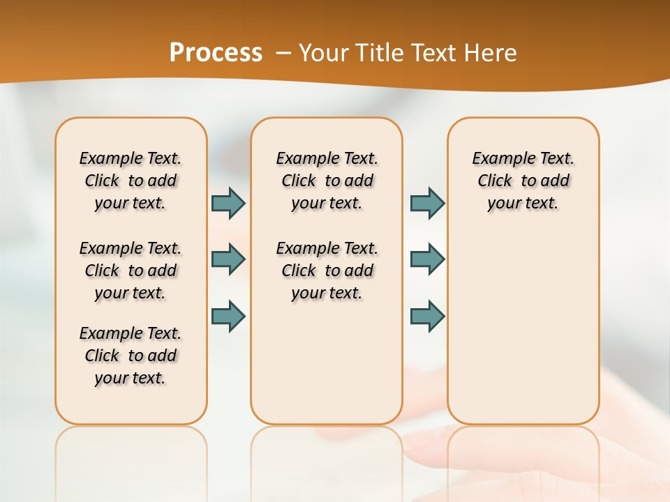 Mobile Female Talking PowerPoint Template