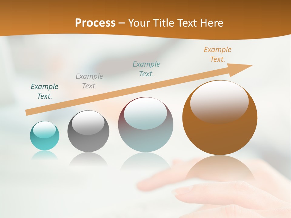 Mobile Female Talking PowerPoint Template