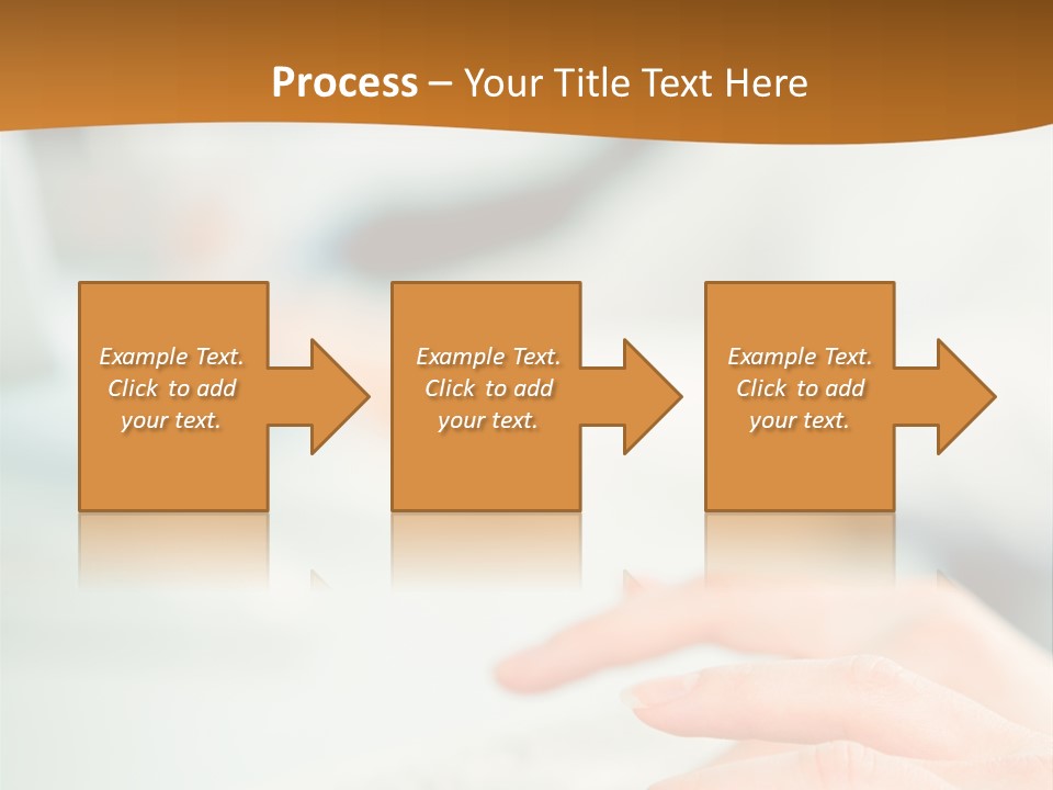 Mobile Female Talking PowerPoint Template