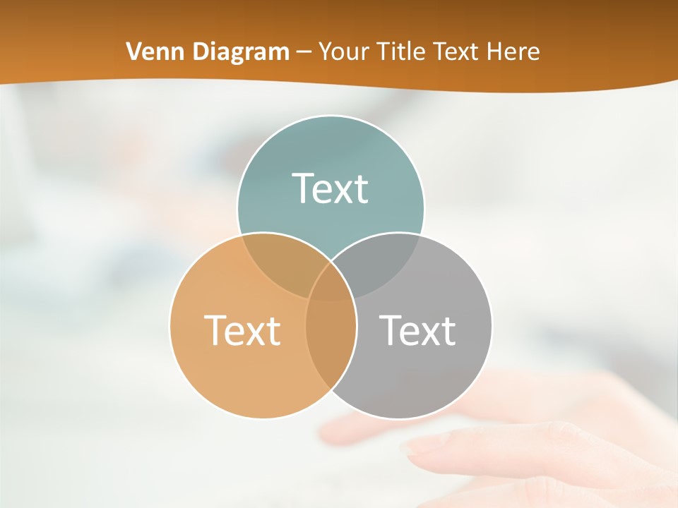 Mobile Female Talking PowerPoint Template