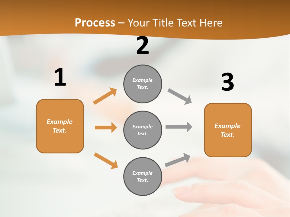 Mobile Female Talking PowerPoint Template