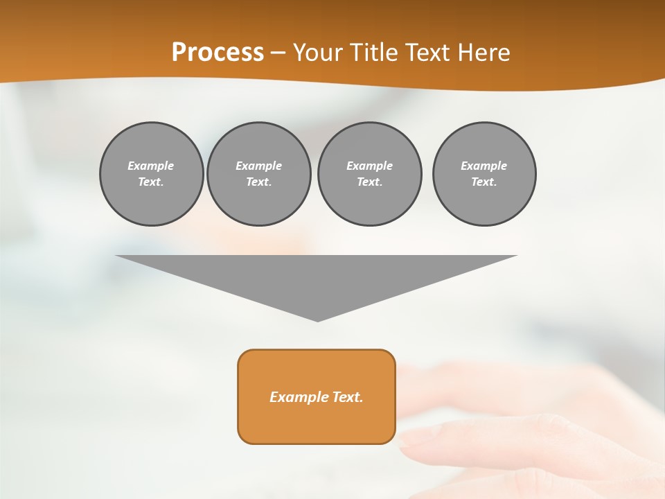 Mobile Female Talking PowerPoint Template
