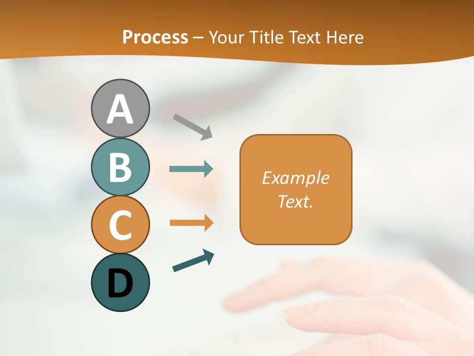 Mobile Female Talking PowerPoint Template