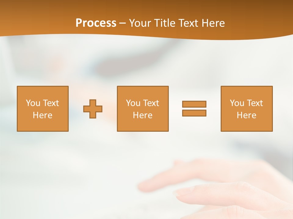 Mobile Female Talking PowerPoint Template
