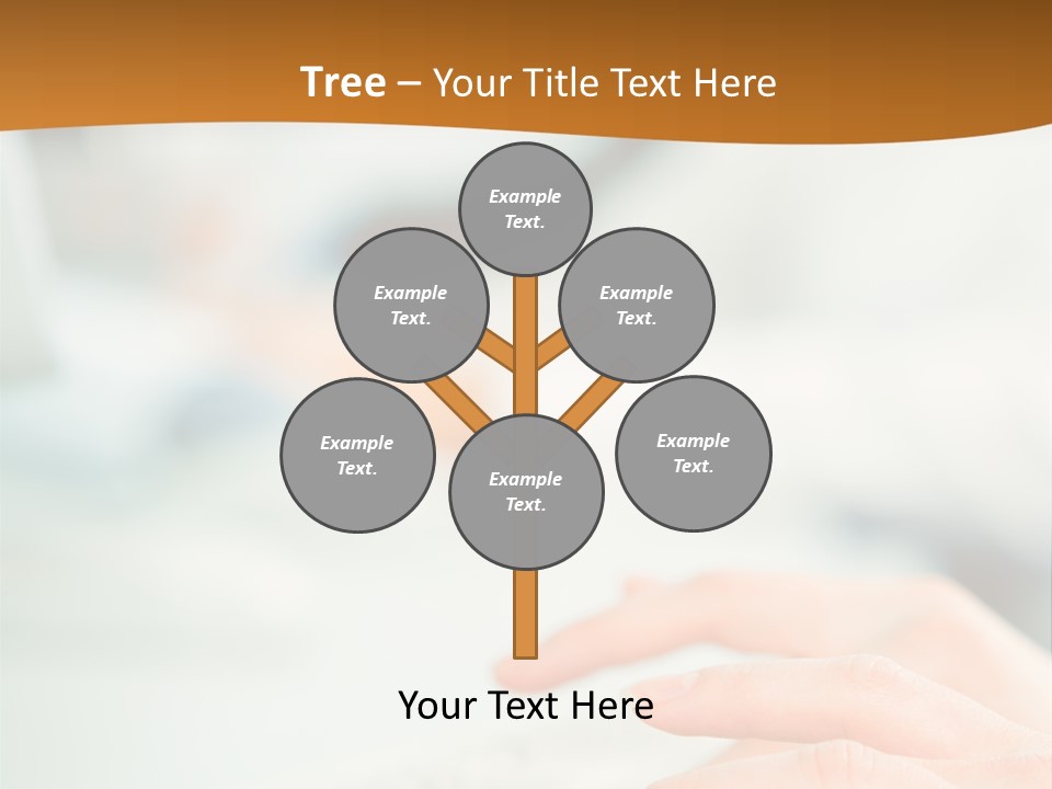 Mobile Female Talking PowerPoint Template