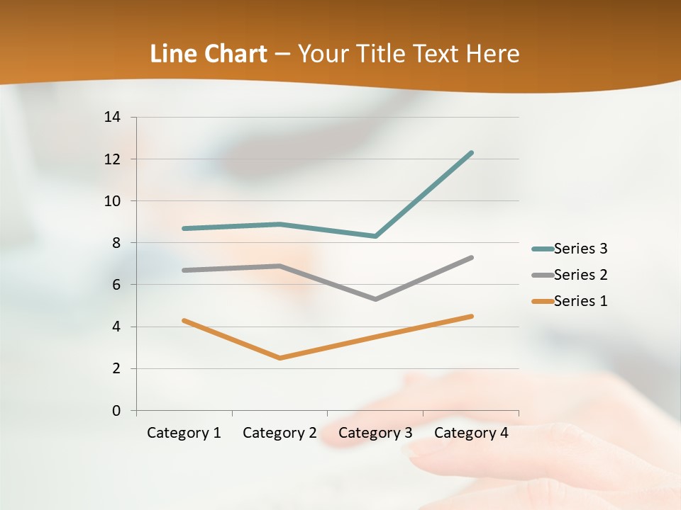 Mobile Female Talking PowerPoint Template