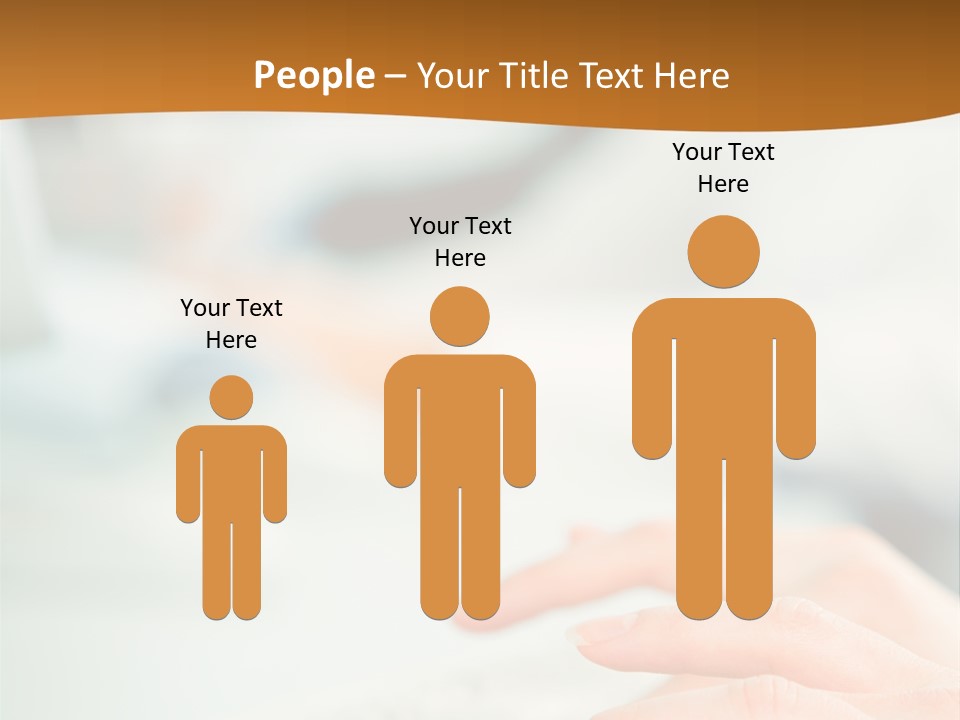 Mobile Female Talking PowerPoint Template