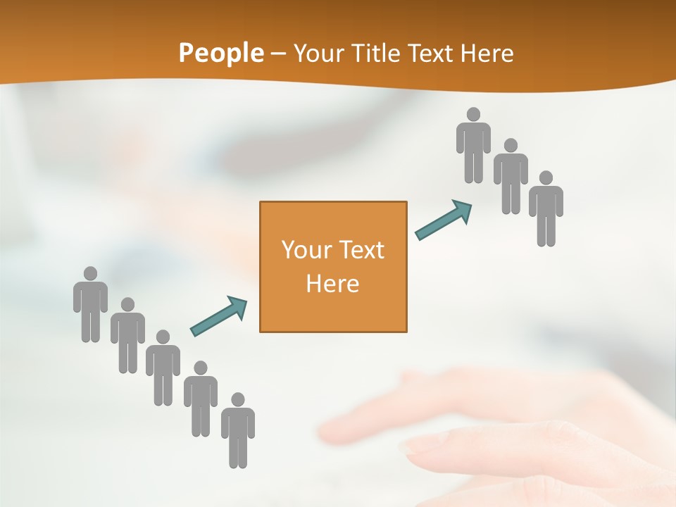 Mobile Female Talking PowerPoint Template