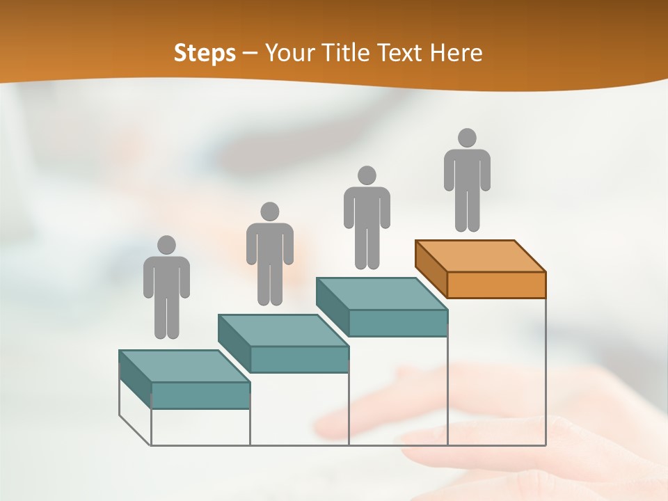 Mobile Female Talking PowerPoint Template