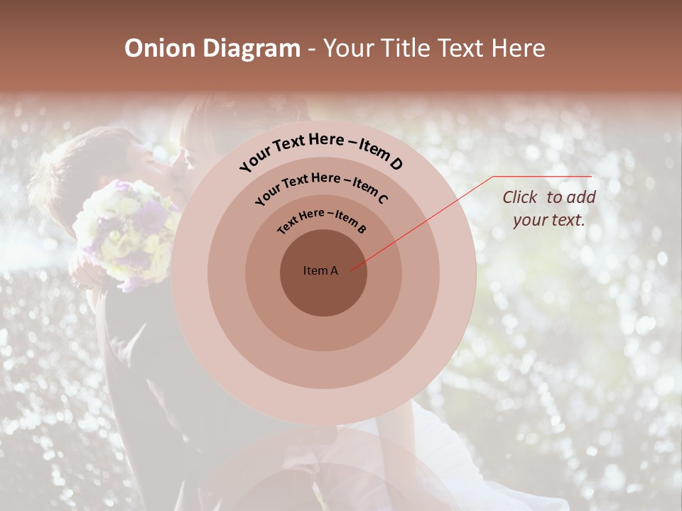Newlywed Wife Vitality PowerPoint Template