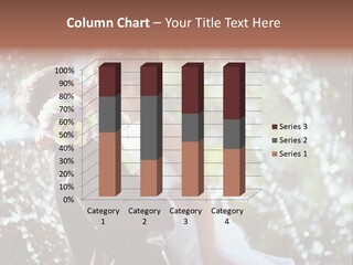 Newlywed Wife Vitality PowerPoint Template