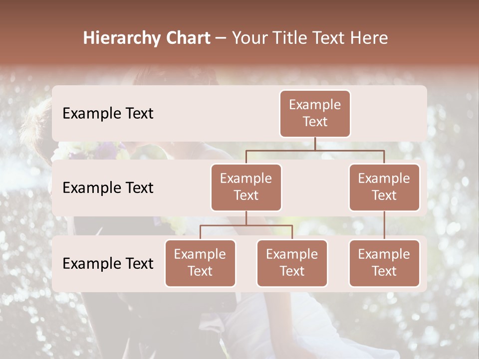 Newlywed Wife Vitality PowerPoint Template