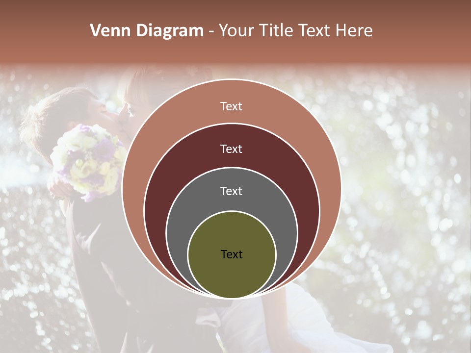 Newlywed Wife Vitality PowerPoint Template