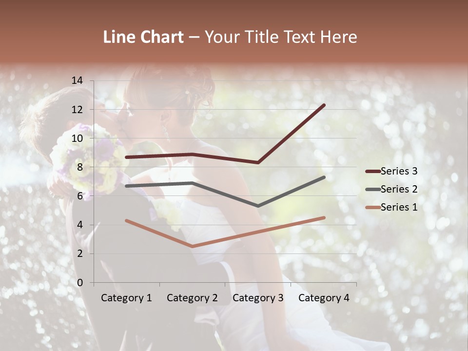 Newlywed Wife Vitality PowerPoint Template