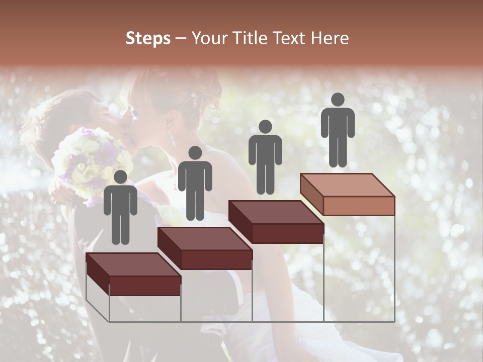 Newlywed Wife Vitality PowerPoint Template