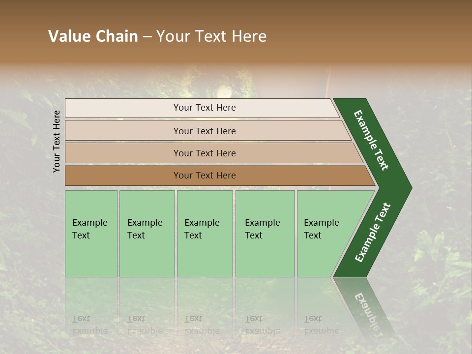Miracle Footpath Enchanted PowerPoint Template