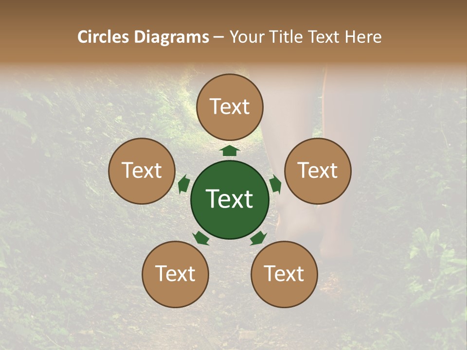 Miracle Footpath Enchanted PowerPoint Template