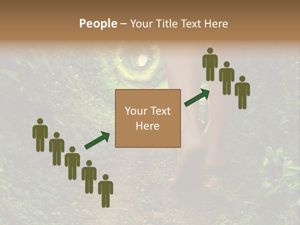 Miracle Footpath Enchanted PowerPoint Template