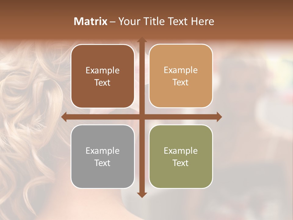 Skin Stylish Female PowerPoint Template