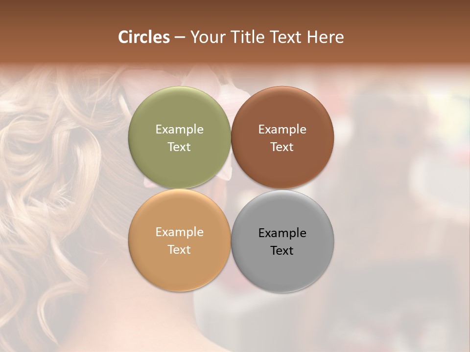 Skin Stylish Female PowerPoint Template