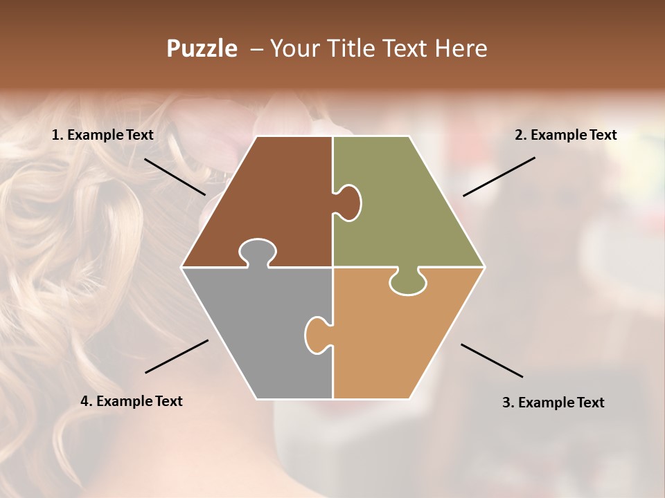 Skin Stylish Female PowerPoint Template