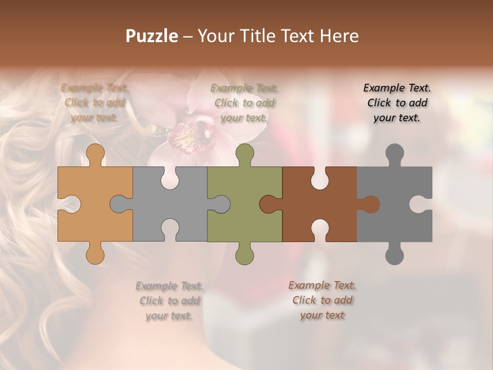 Skin Stylish Female PowerPoint Template