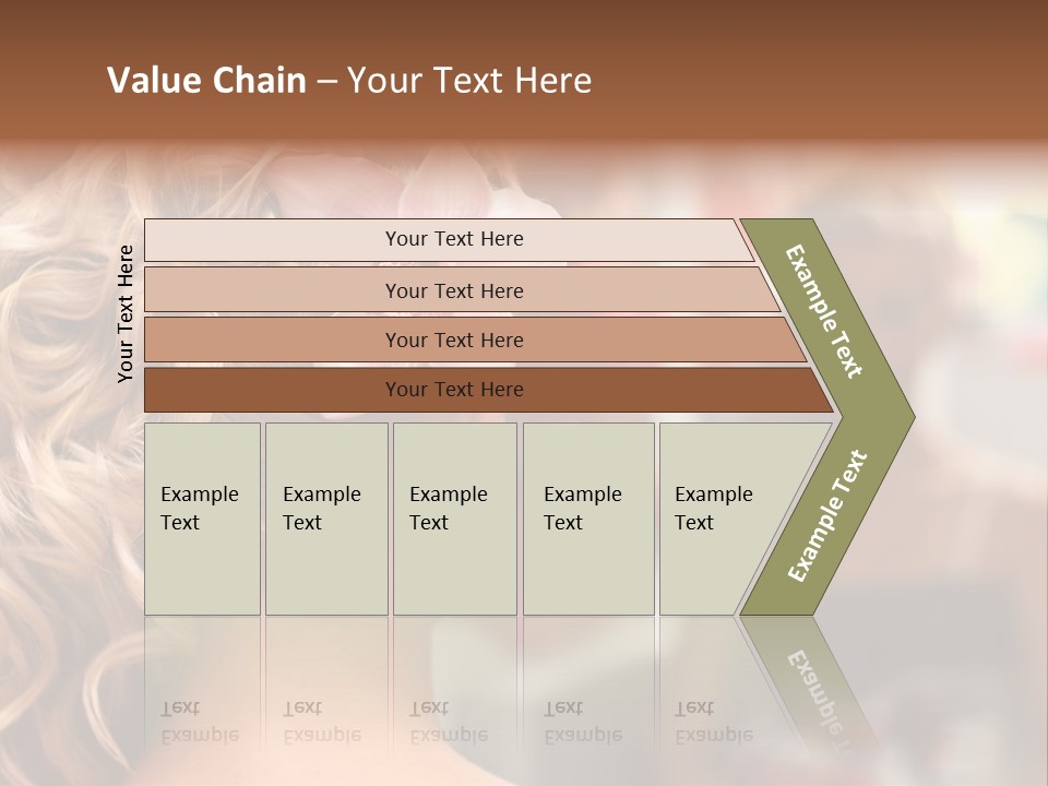 Skin Stylish Female PowerPoint Template