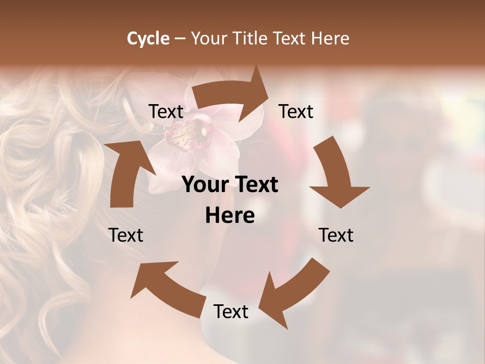 Skin Stylish Female PowerPoint Template