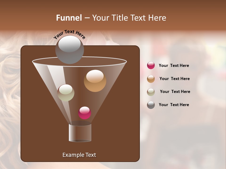 Skin Stylish Female PowerPoint Template