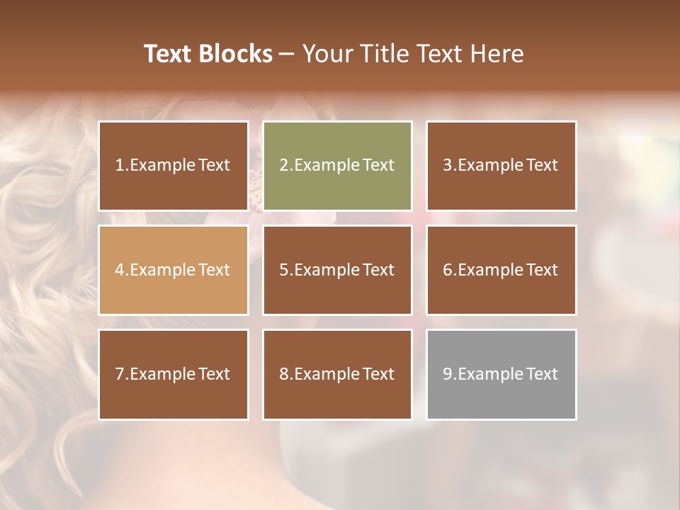 Skin Stylish Female PowerPoint Template