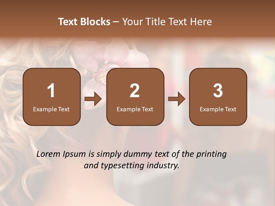 Skin Stylish Female PowerPoint Template