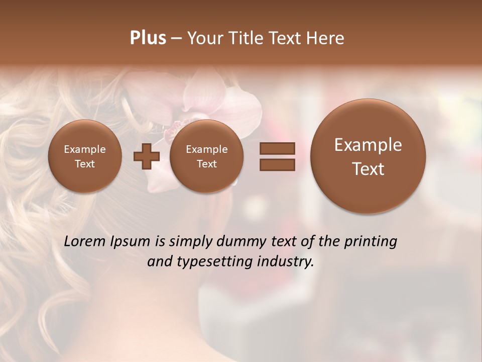 Skin Stylish Female PowerPoint Template