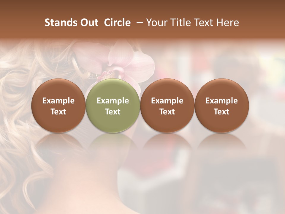 Skin Stylish Female PowerPoint Template